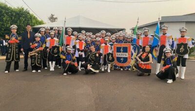 Imagem da notícia Banda municipal de Paraíso das Águas participa do Campeonato Sul-Mato-Grossense de Bandas e Fanfarras